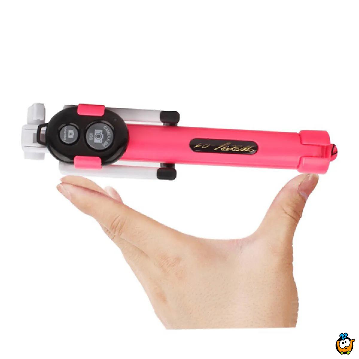Bluetooth Selfie stick - 3u 1 štap za savršeni selfie