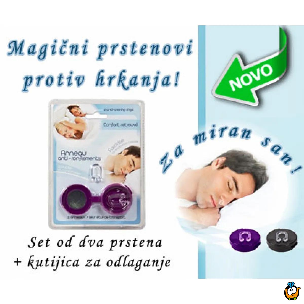 Magični prstenovi protiv hrkanja