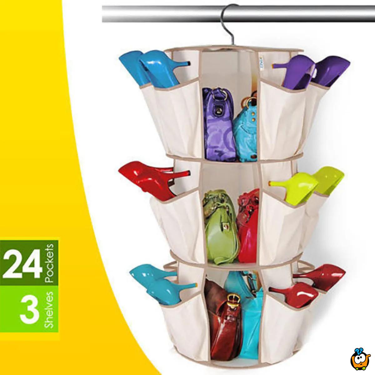 Smart Carousel - Viseći organizer-ringišpil na tri nivoa