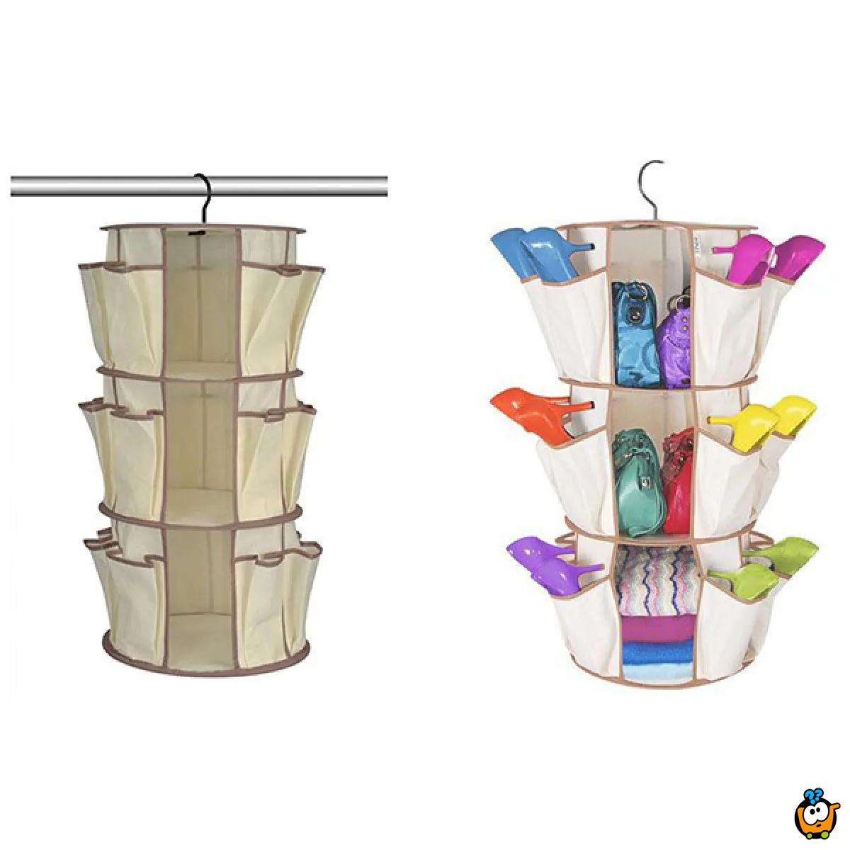 Smart Carousel - Viseći organizer-ringišpil na tri nivoa