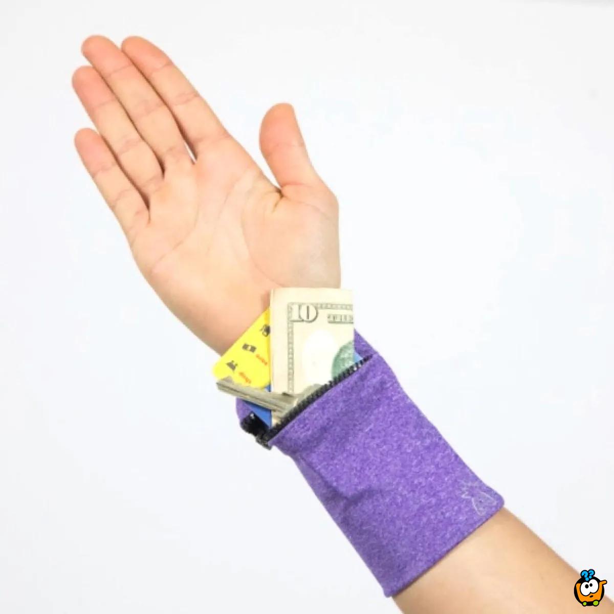 Wrist wallet - Novčanik za ručni zglob - 3 kom u pakovanju