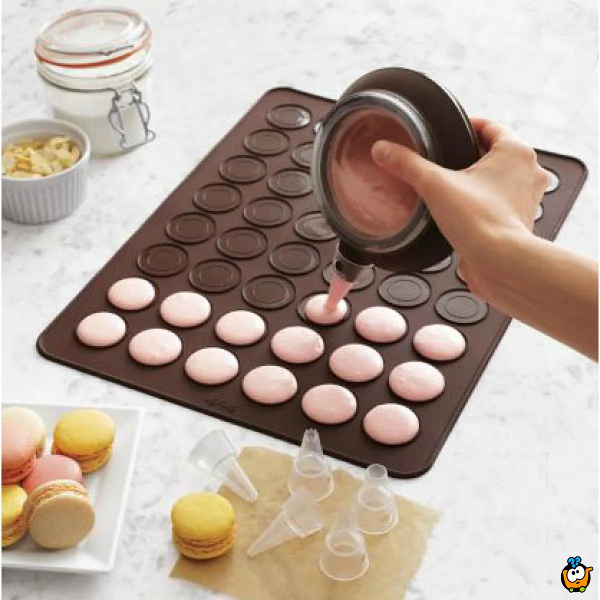 Silikonska podloga za pravljenje Macarons kolačića