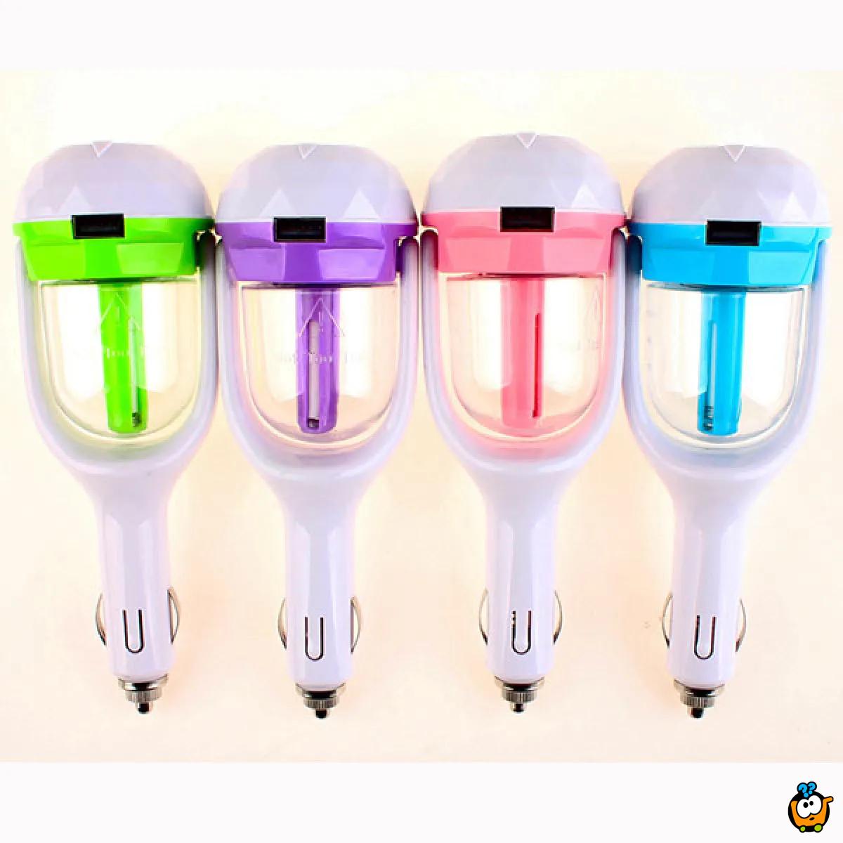 Car Humidifier - Miris i osveživač za Vaš automobil + punjač za telefon