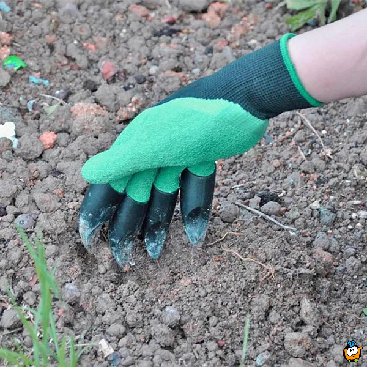Garden Genie Gloves - Rukavice za baštu sa kandžama