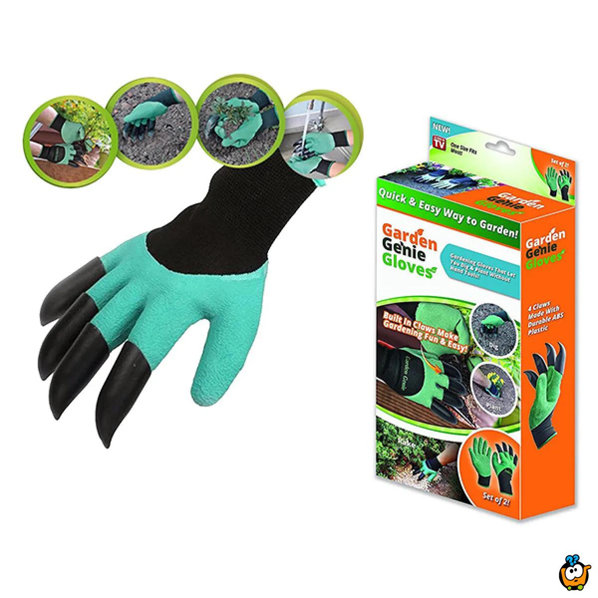 Garden Genie Gloves - Rukavice za baštu sa kandžama