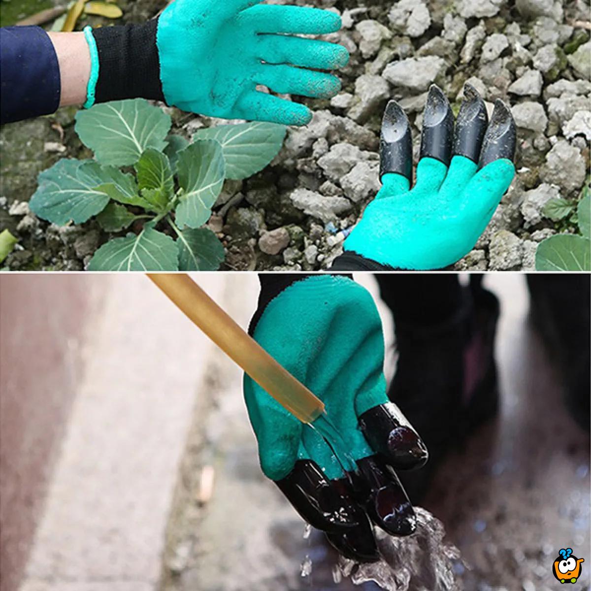 Garden Genie Gloves - Rukavice za baštu sa kandžama