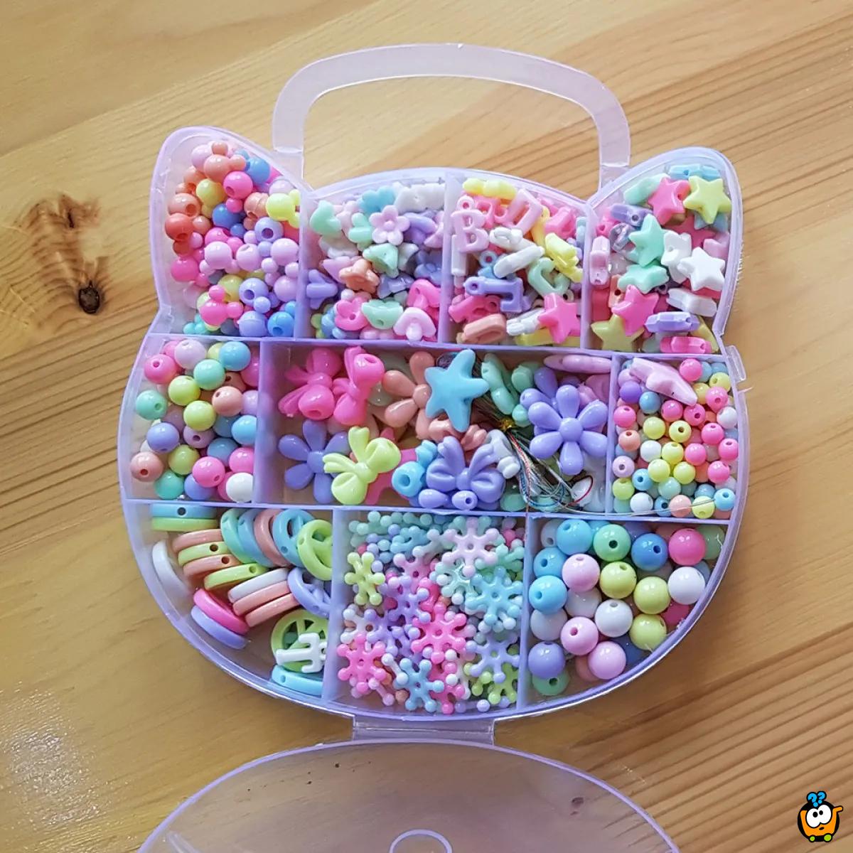 Beads set za pravljenje nakita - Kreativne perlice za devojčice