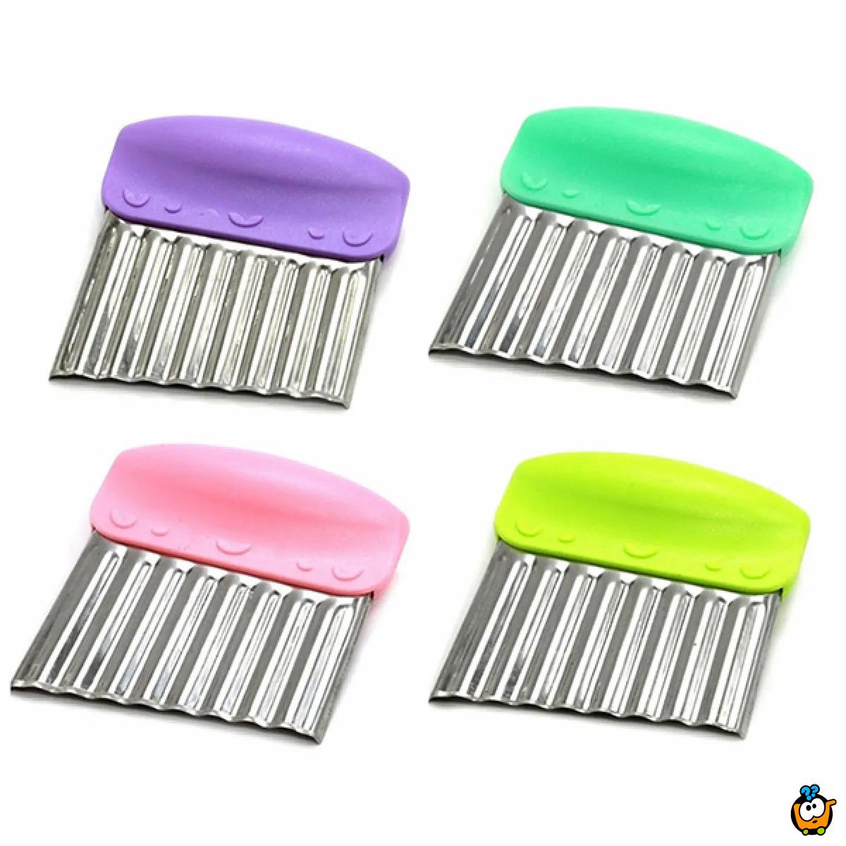Ribbed Cutter - Savršeni CIK-CAK rezač krompira, sireva i drugog povrća