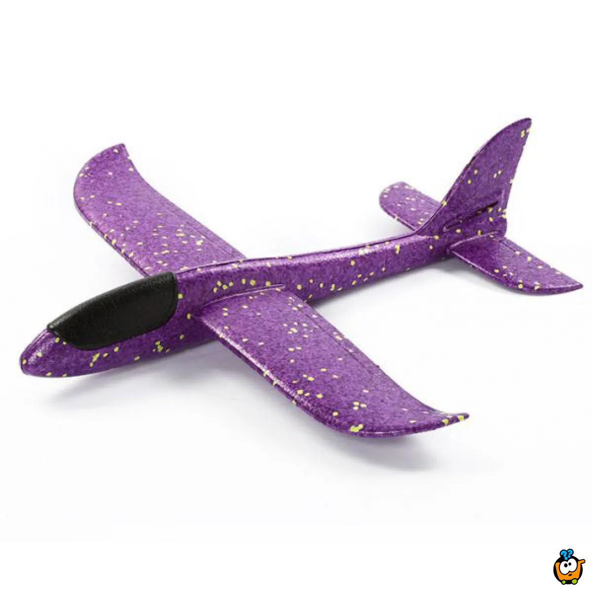 Magičan Avion BIG 48 cm - Izrađen od specijalne pene koji se ručno baca