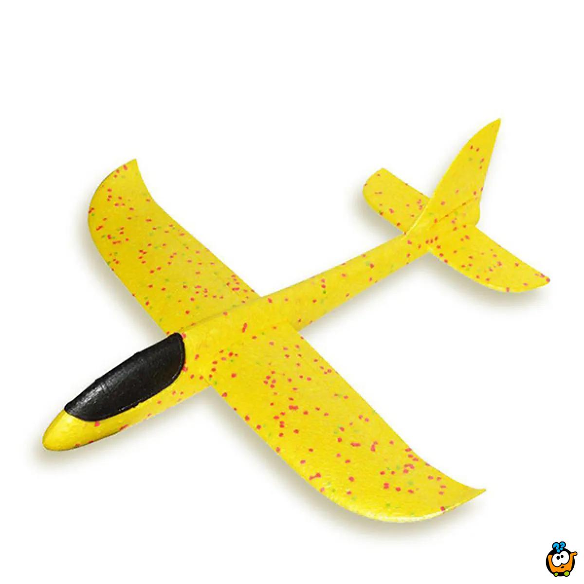 Magičan Avion BIG 48 cm - Izrađen od specijalne pene koji se ručno baca