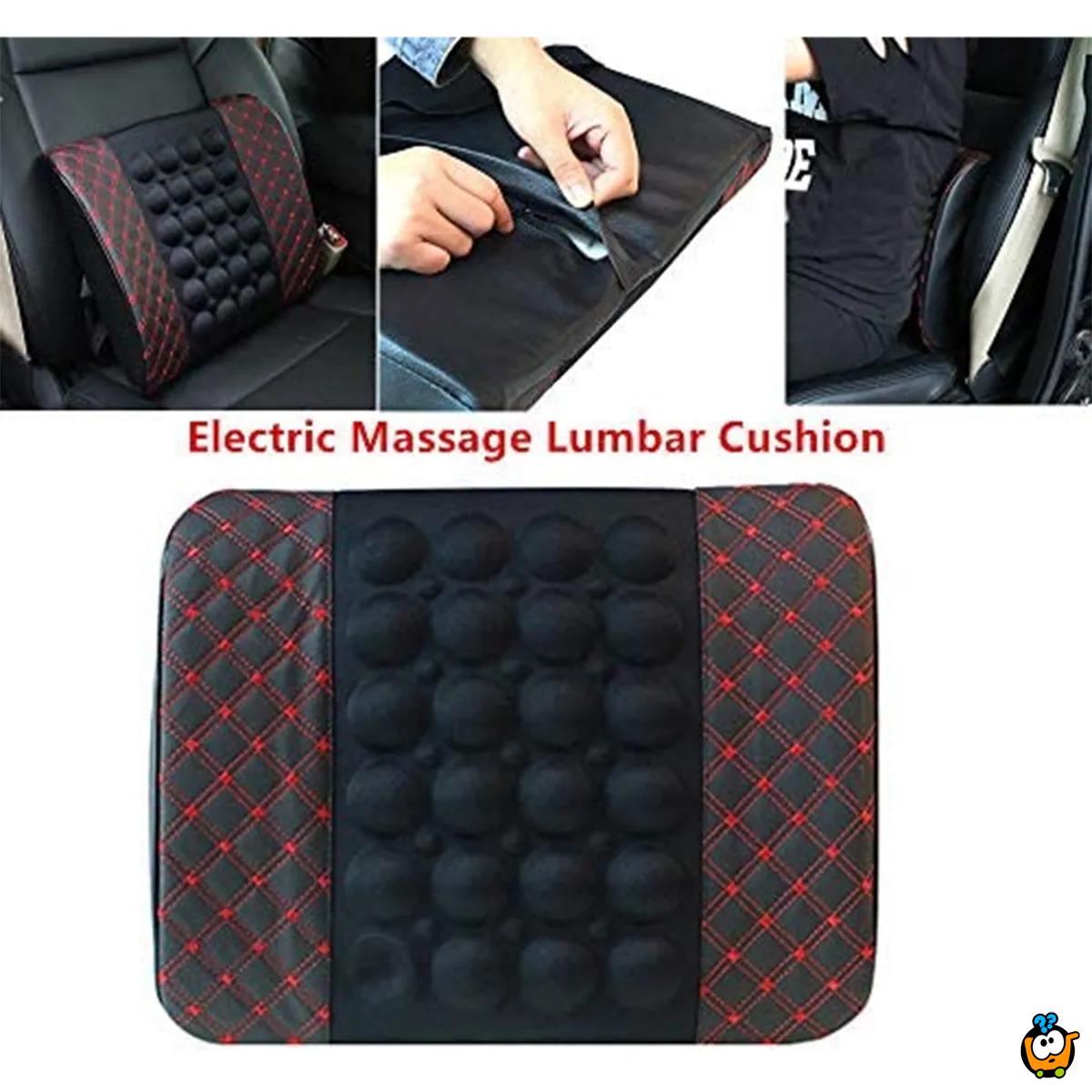 Car massage support – Električni masažer za udobnu vožnju