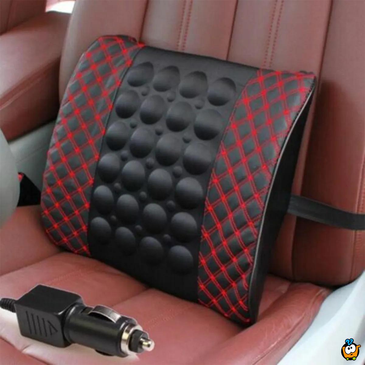 Car massage support – Električni masažer za udobnu vožnju