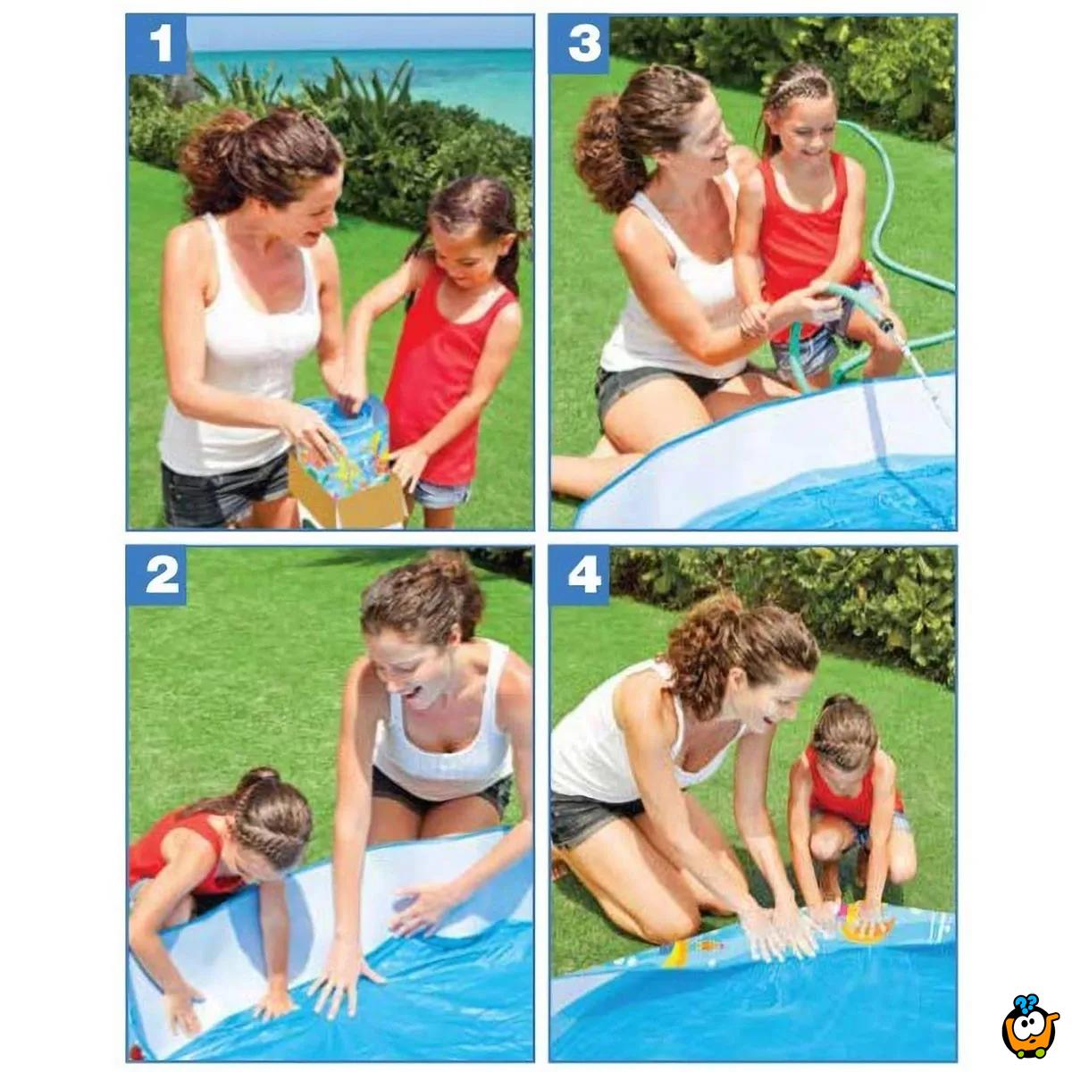 INTEX 56452NP/EP Ocean Play SnapSet - Magični bazen zaplivaj u okeanu