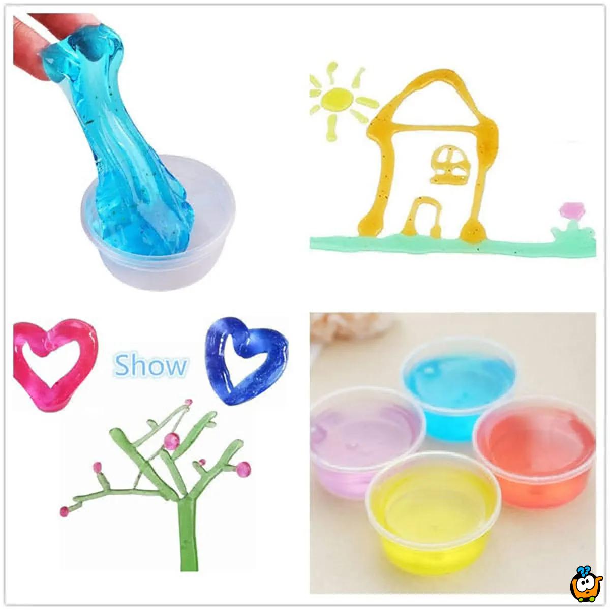 5D  Crystal Slime - Gel masa za oblikovanje sa dodacima