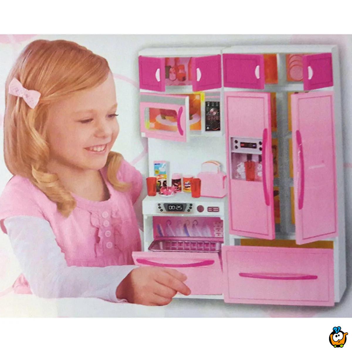 Kitchen playset - Moderan kuhinjski set sa lutkom
