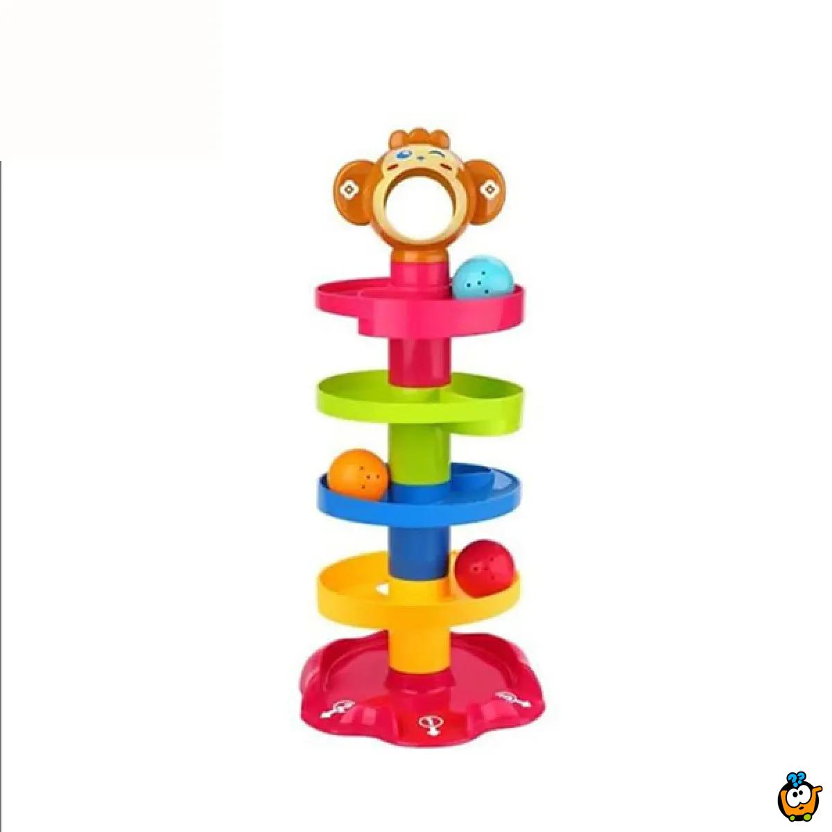 Roll ball - Veseli toranj sa lopticama