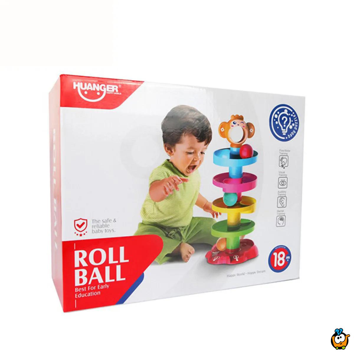 Roll ball - Veseli toranj sa lopticama