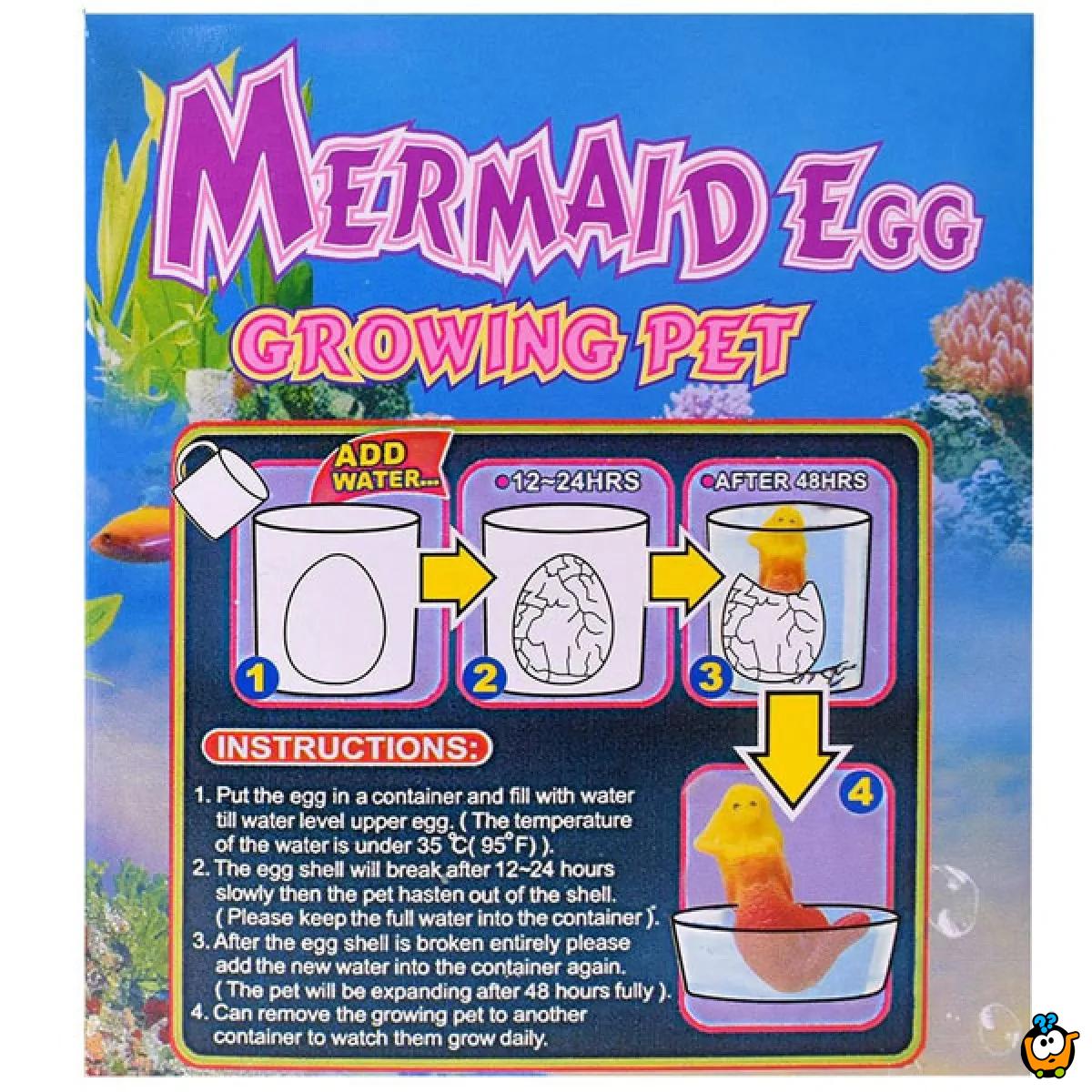 Mermaid egg - Magična sirena iz jajeta 