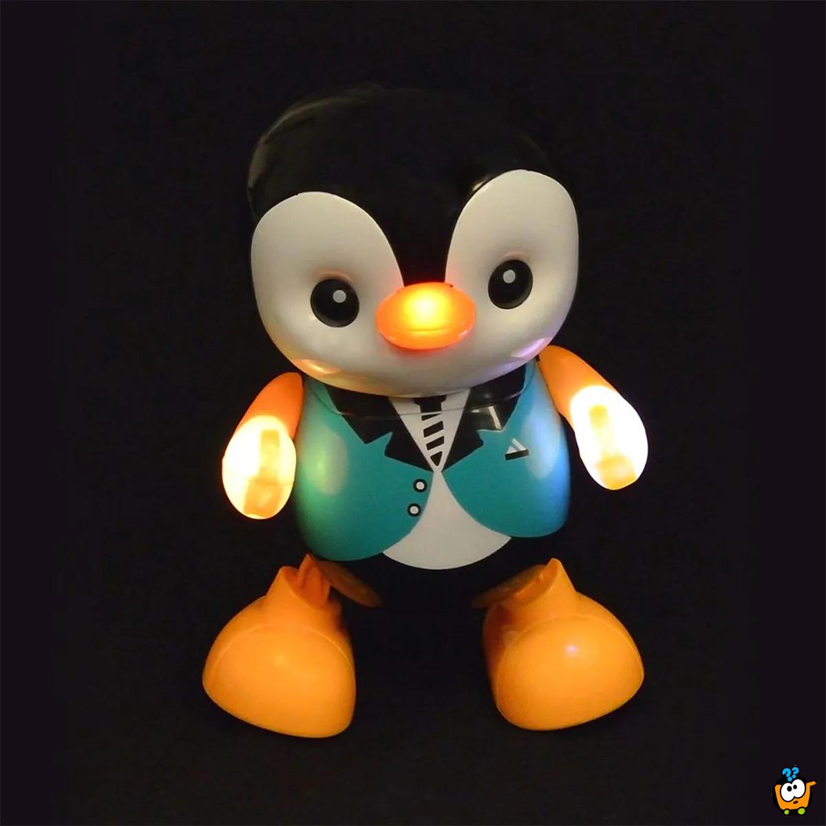 Dancing Penguin - Plesajući pingvin sa svetlosnim efektima