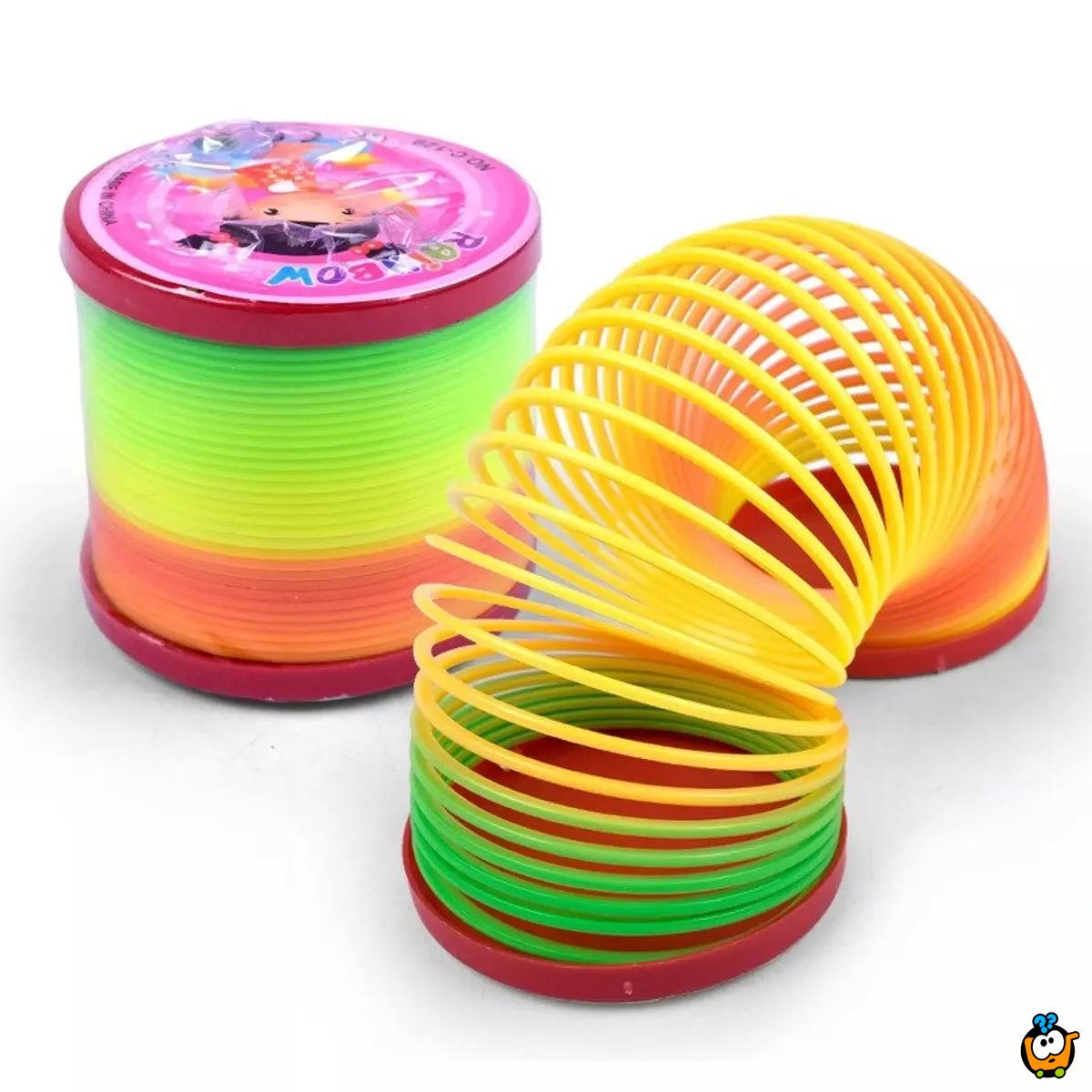 Rainbow - Spiralna narukvica duginih boja
