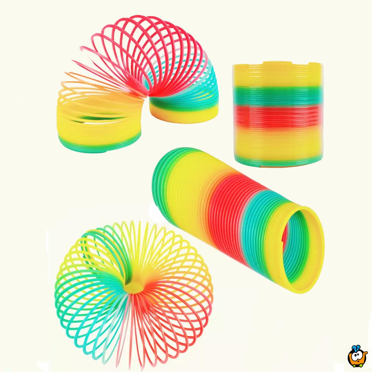 Rainbow - Spiralna narukvica duginih boja