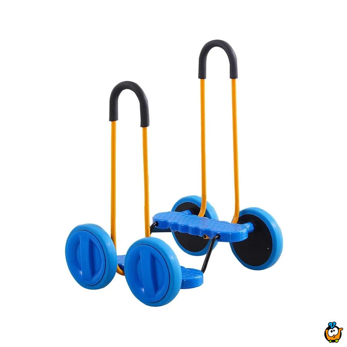 Dečije balans vozilo na četri točka za vežbanje i igru u plavoj boji
