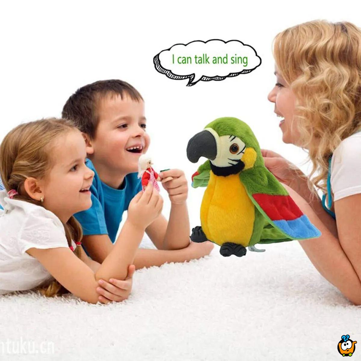 Talking Parrot - Papagaj koji ponavlja reči 