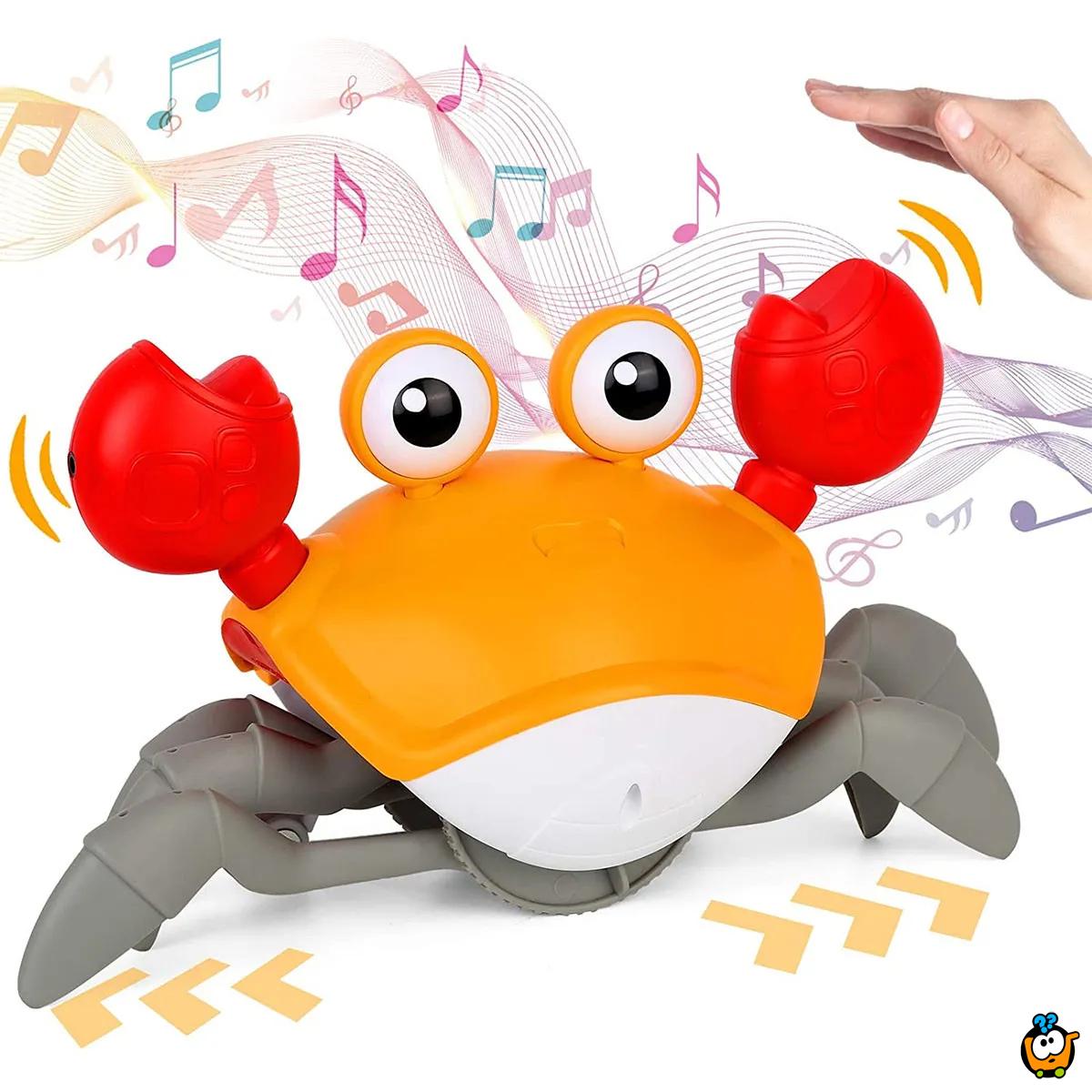 Muzička kraba na senzor