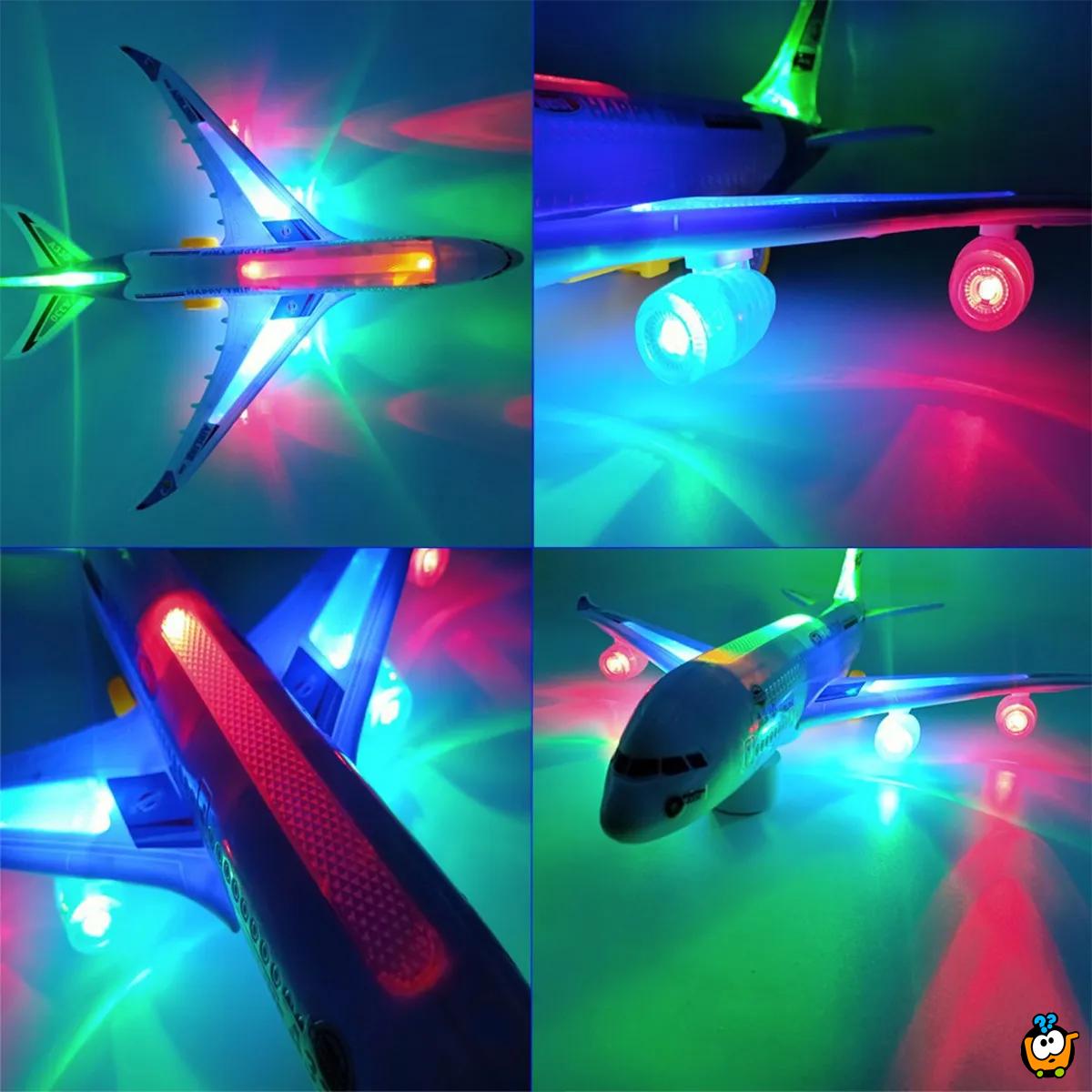 Realistični avion sa zvučnim i svetlosnim efektima