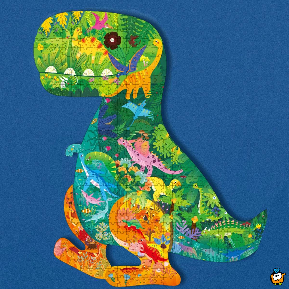 Dino Jungle Puzzle - Velika dinosaurus slagalica od 377 delova
