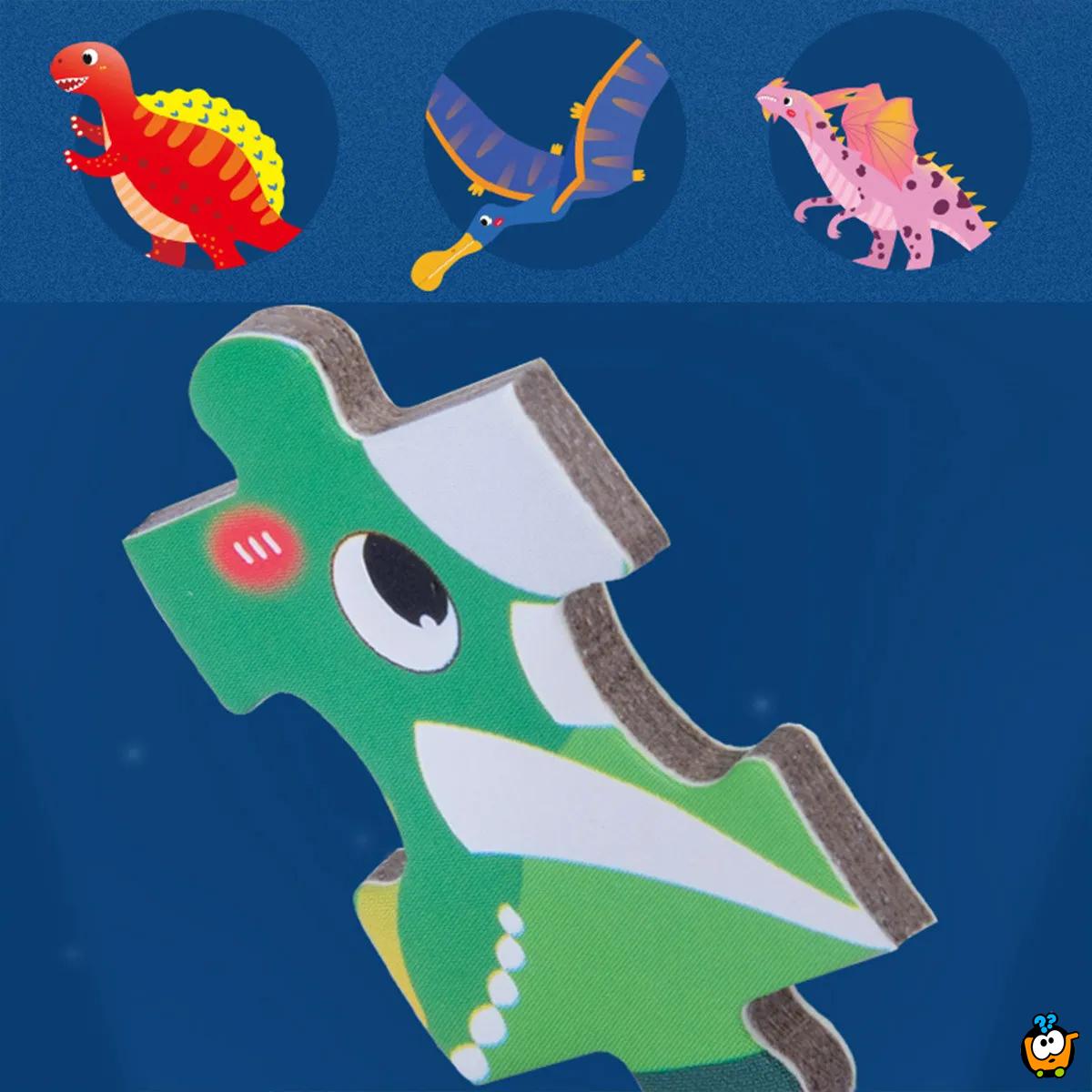 Dino Jungle Puzzle - Velika dinosaurus slagalica od 377 delova