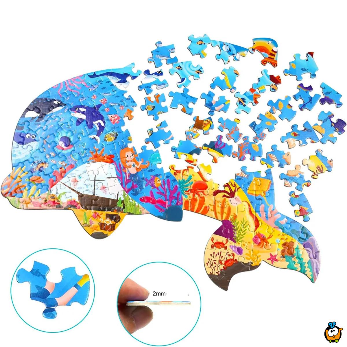 Magical Dolphin World Puzzle - Velika delfin slagalica od 383 dela