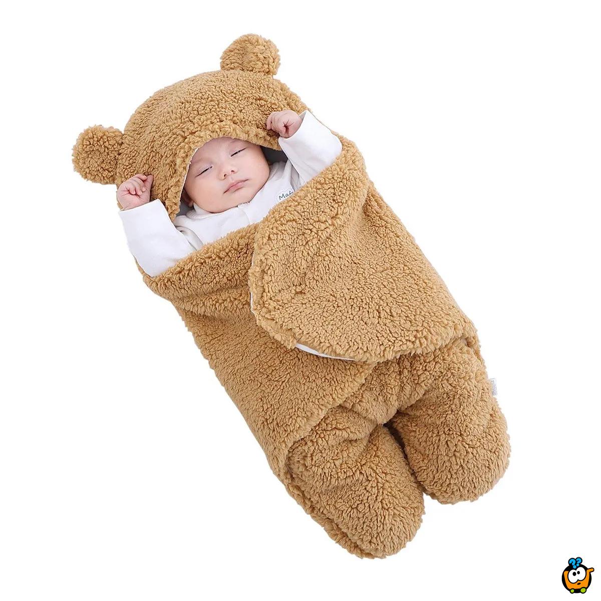 2 u 1 MEDA ćebe i vreća za spavanje za bebe