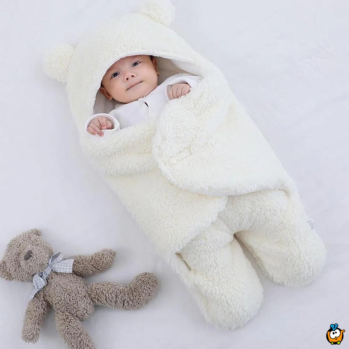 2 u 1 MEDA ćebe i vreća za spavanje za bebe