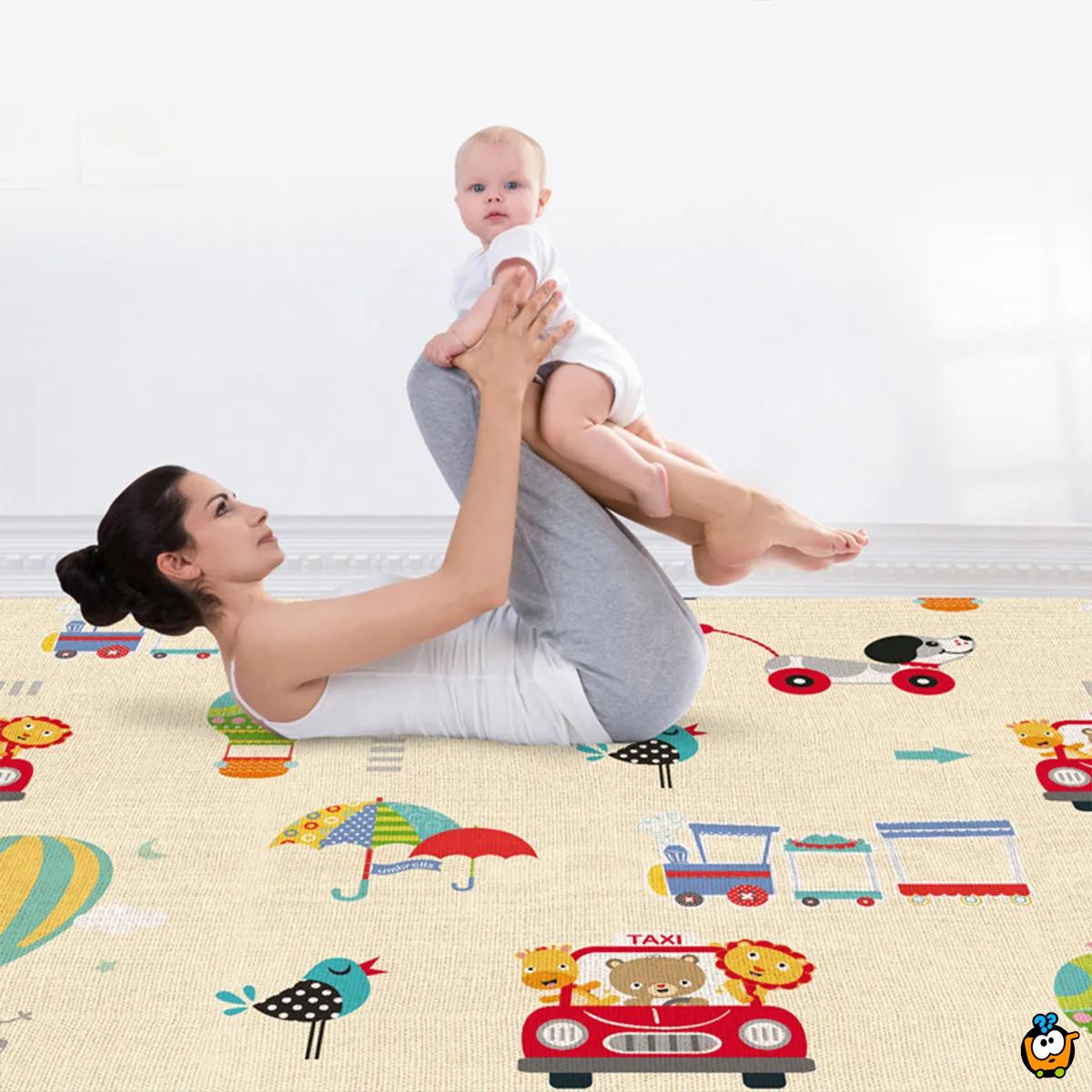 Baby play mat - udobna podna prostirka za bebe u poklon pakovanju