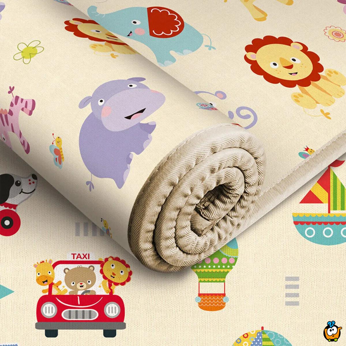 Baby play mat - udobna podna prostirka za bebe u poklon pakovanju