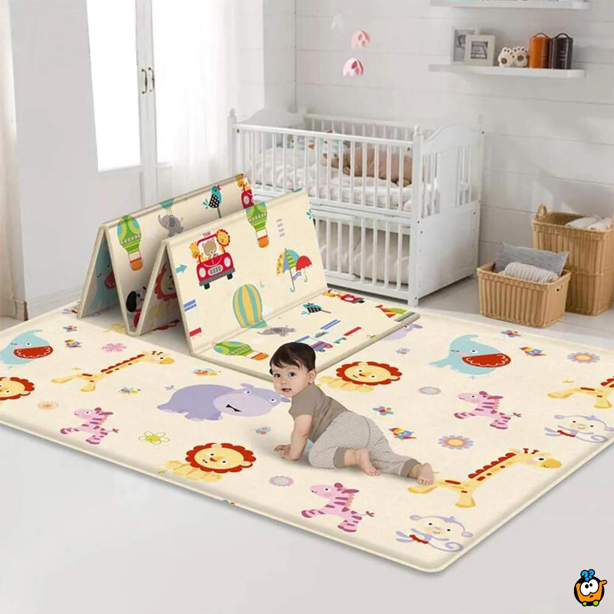 Baby play mat - udobna podna prostirka za bebe u poklon pakovanju