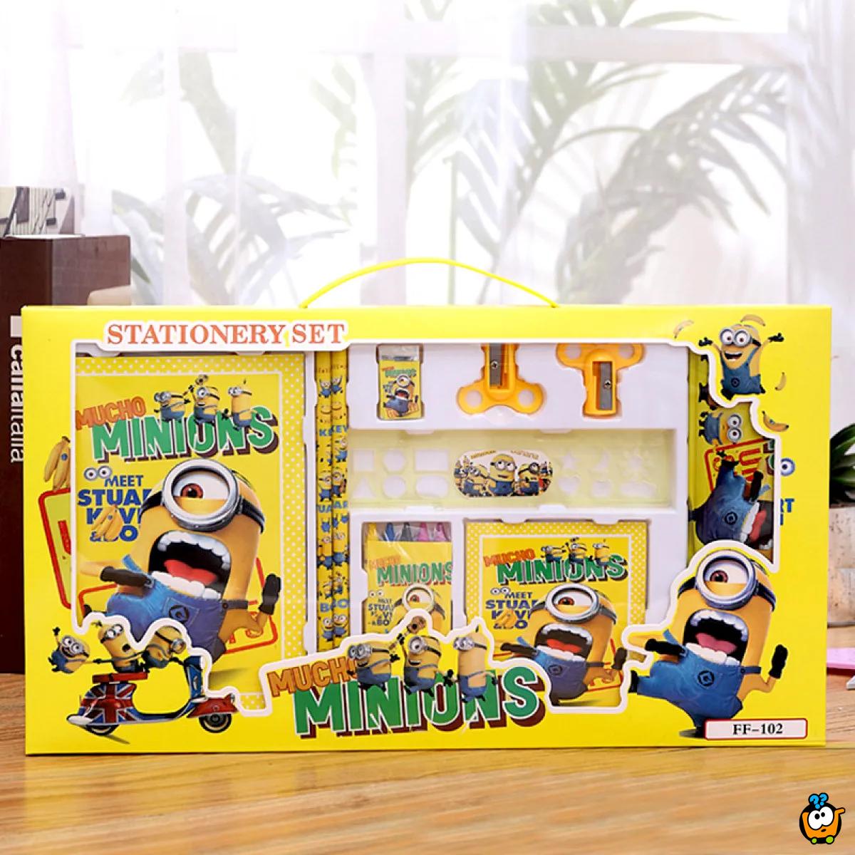 Minions koferče - školski pribor u zanimljivom setu