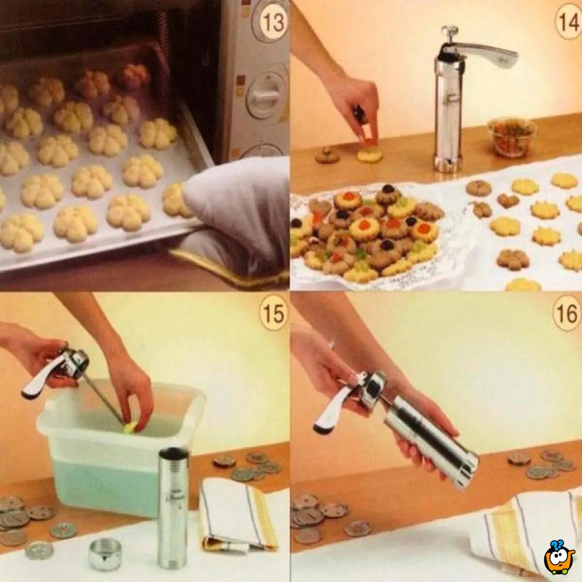 Baking mould - Dozer za kolače sa 10 različitih oblika