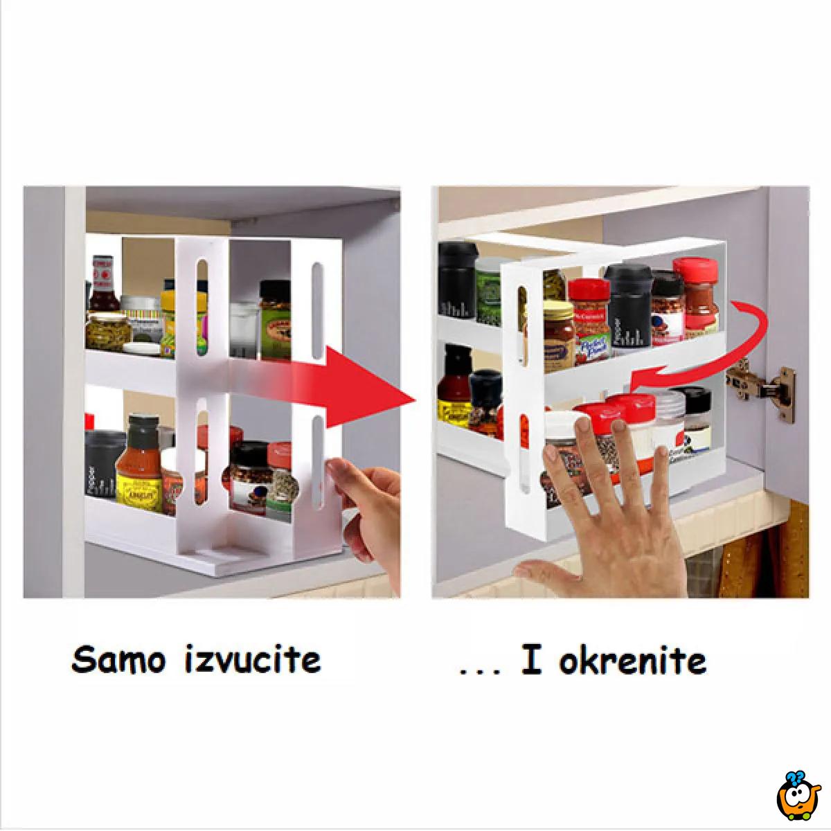 Store And More - klizni organizer začina koji štedi prostor