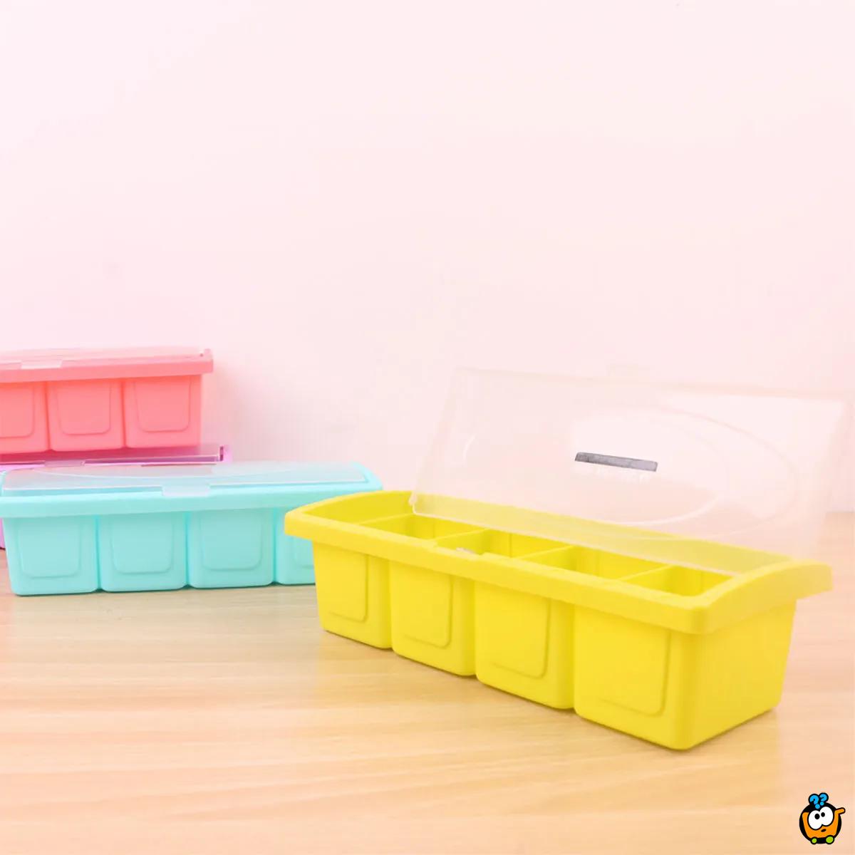 Plastična višenamenska transparentna kutija