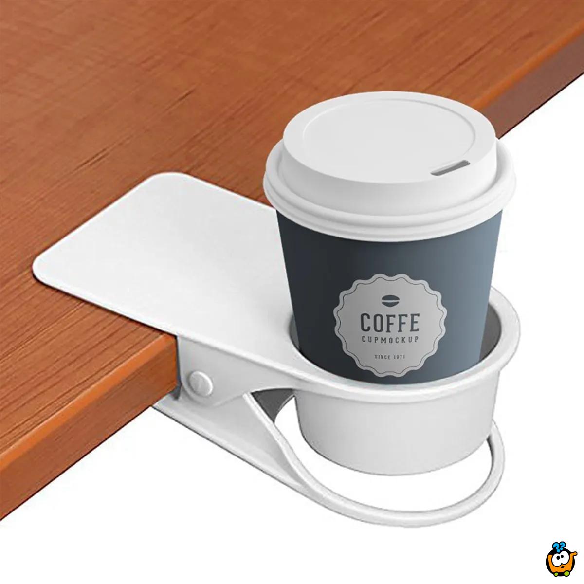 Višenamenska štipaljka za čaše i šolje - Cup clip plastic holder