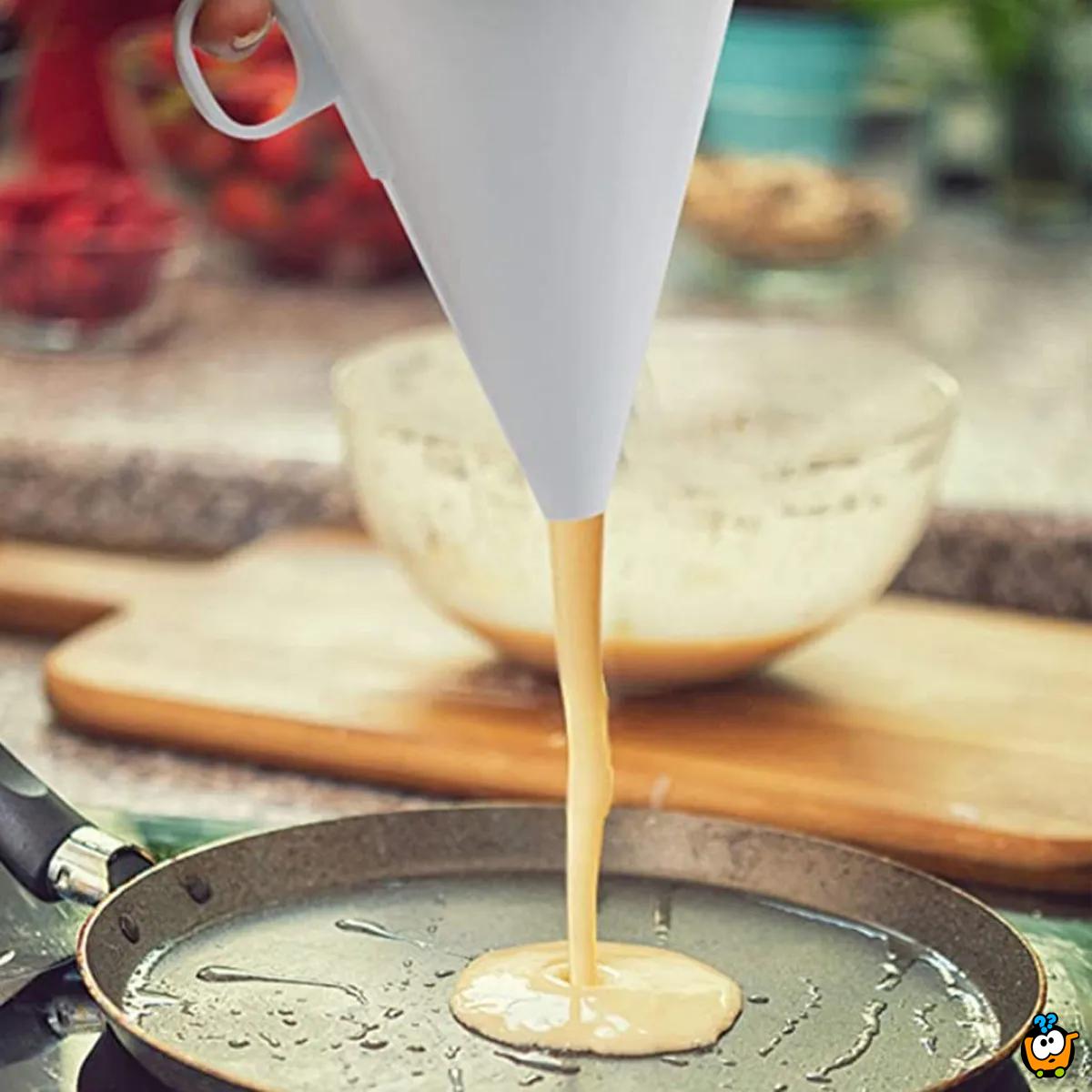 Cream Funnel - višenamenski levak za doziranje testa, brašna, šećera