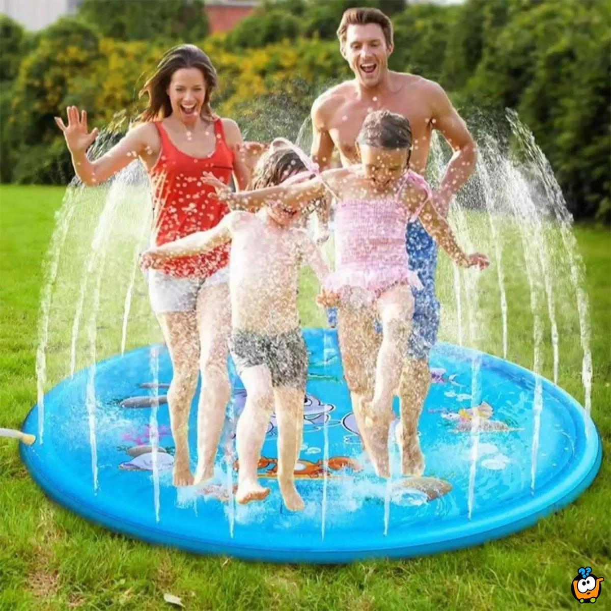 Sprinkler Pad - plitki bazen sa prskalicama za zabavno rashlađivanje
