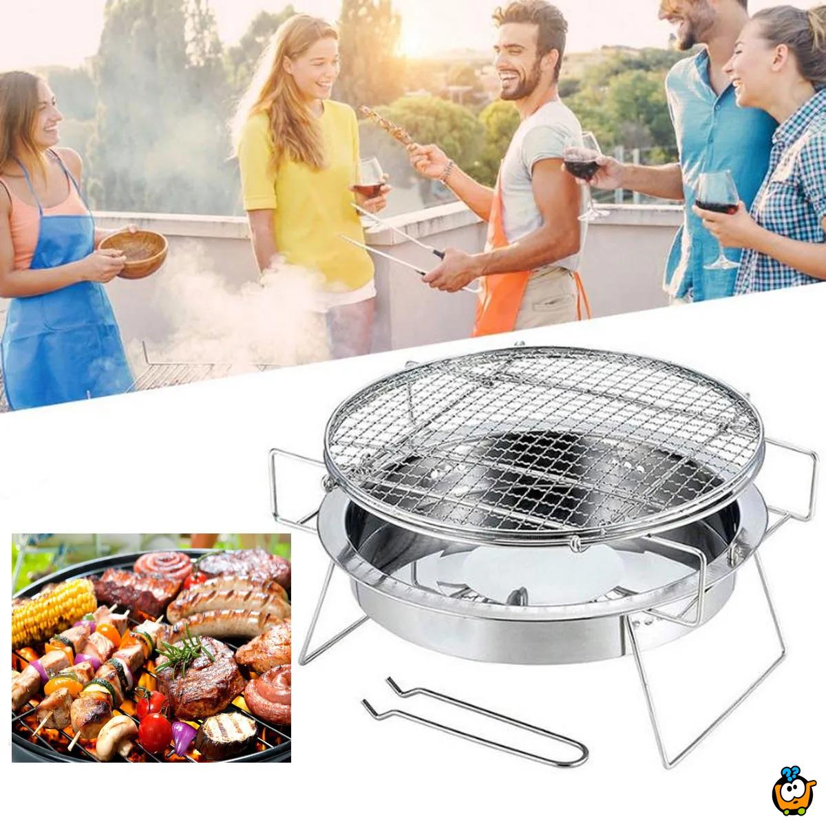 Bipod Grill – Prenosivi roštilj na drva