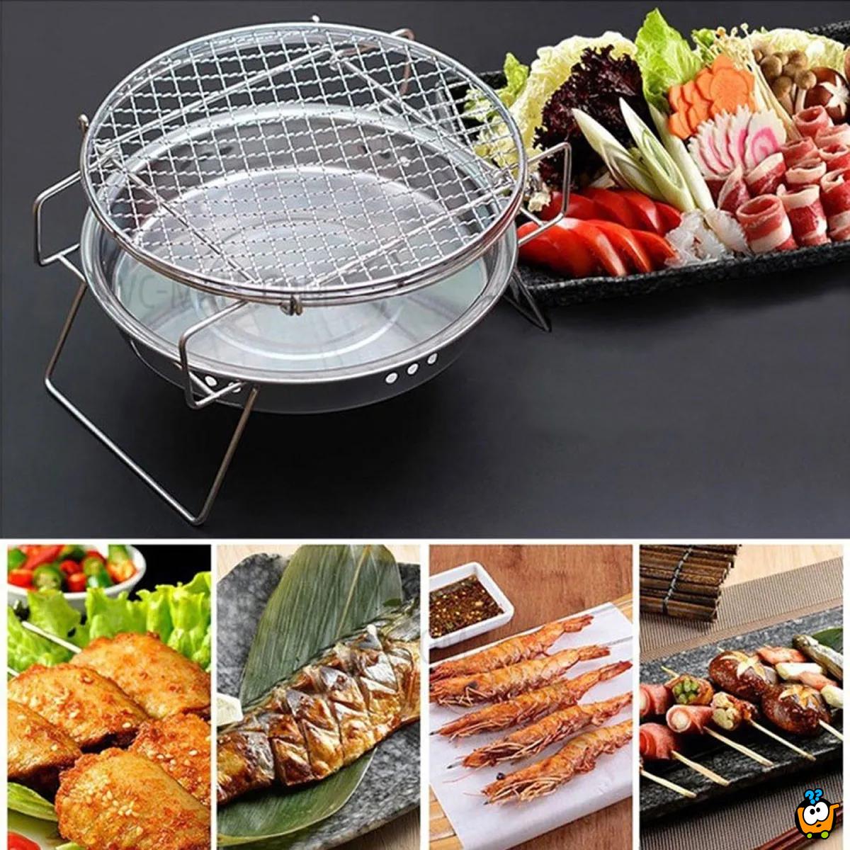 Bipod Grill – Prenosivi roštilj na drva