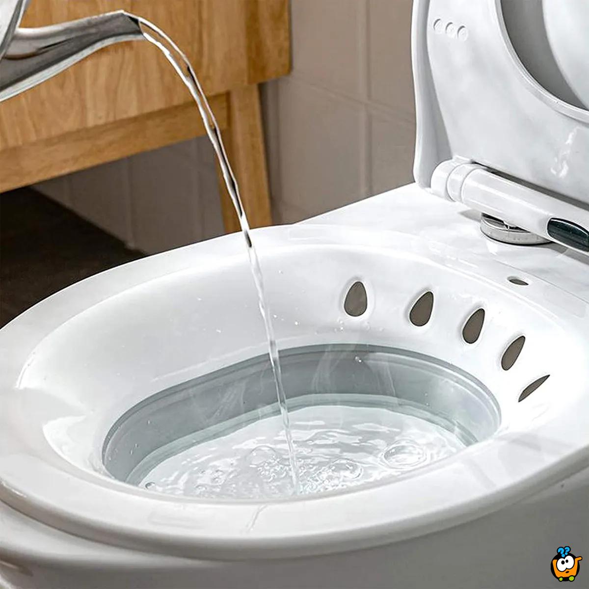 Sklopivi dodatak za wc šolju za održavanje higijene