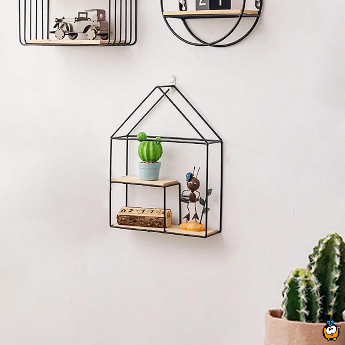 House shelf - zidna polica u obliku kućice