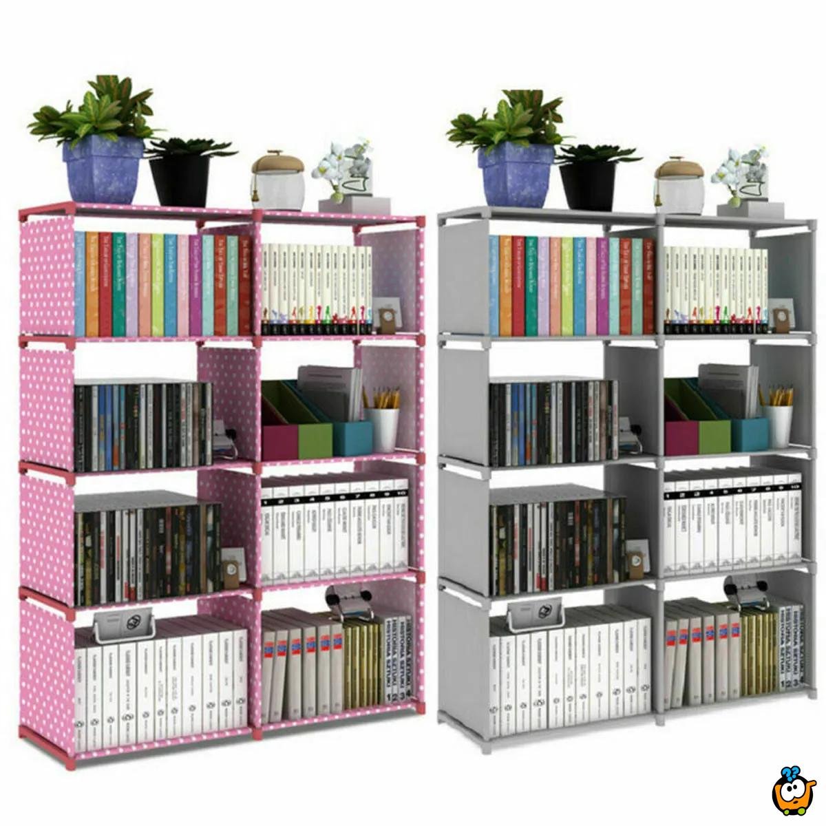 Modern Book Shelves - Organizer za knjige sa 8 pregrada
