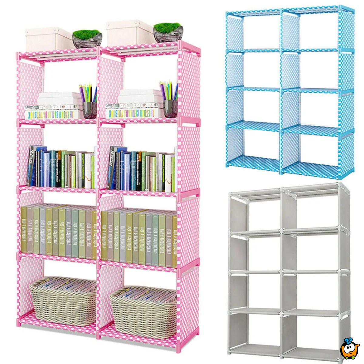 Modern Book Shelves - Organizer za knjige sa 8 pregrada